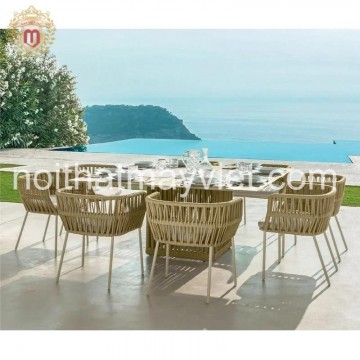 Bàn Ghế Mây Tre Cafe BGCF36